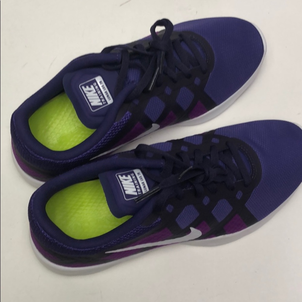 Nike Lunar Lux Tr Purple Shoes New - Picture 8 of 8